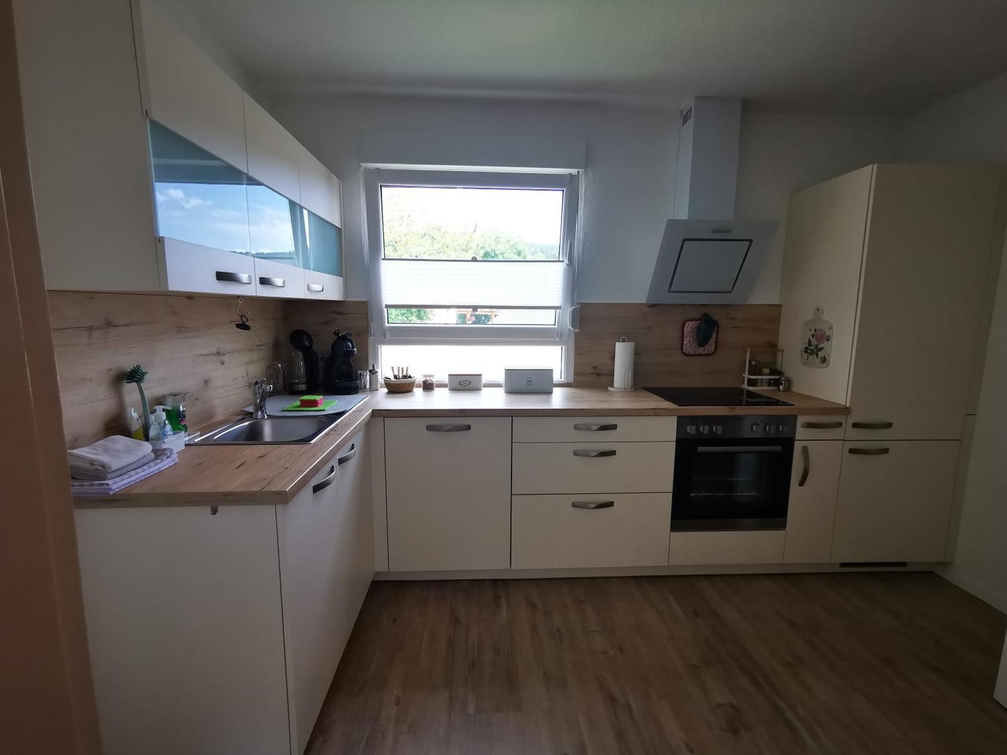 Ferienwohnung Blick Rappenstein Hausen am Tann Exterior foto